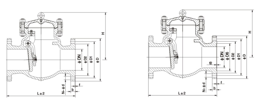 Drawing of Check Valve Check Valve drawing