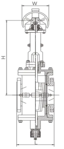 Drawing2 of Double Block and Bleed Plug Valve