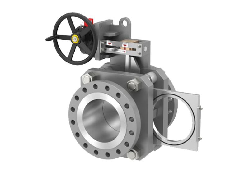 High Pressure Automatic Goggle/Blind Plate Valve