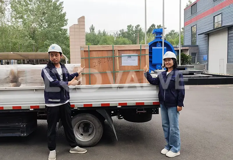 LVD VALVE ships butterfly valves and ball valves to the UAE