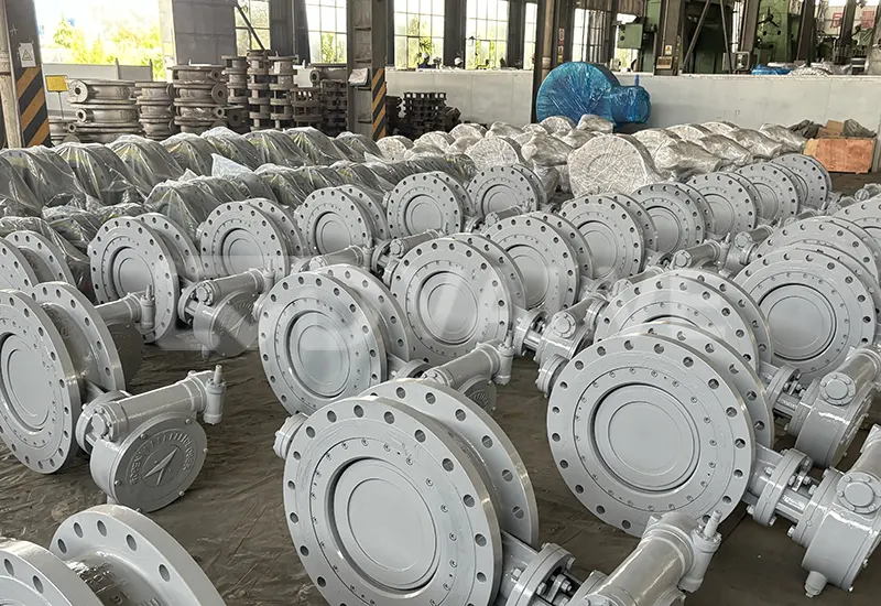 Four common types of butterfly valves
