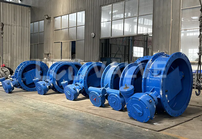 Single eccentric butterfly valve